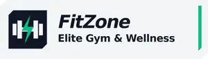 FitZone Elite Gym & Wellness Logo